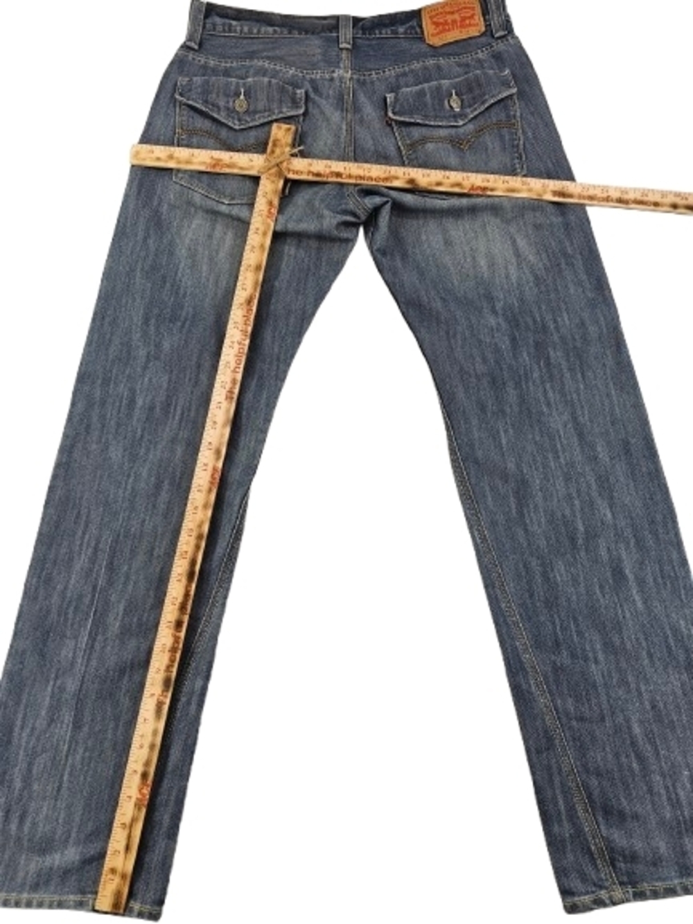 Levi’s 514 Archive Limited Edition Flap Pocket Straight Men's 34x34 Jeans Marble - Picture 8 of 13
